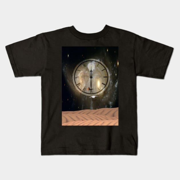 The Sands of Time Kids T-Shirt by rolffimages